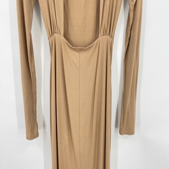 Helsa Tan Maxi Dress - Picture 10 of 12